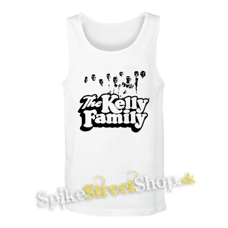 KELLY FAMILY - Logo & Band - biele pánske tielko
