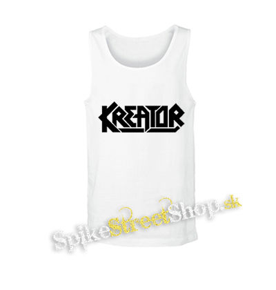 KREATOR - Logo - biele pánske tielko