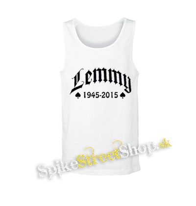 LEMMY 1945-2015 - biele pánske tielko