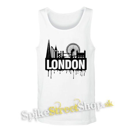 LONDON - biele pánske tielko