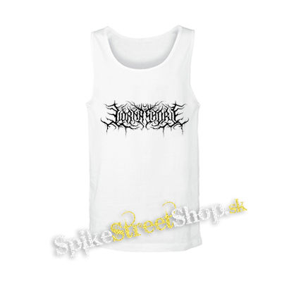 LORNA SHORE - Logo  - biele pánske tielko