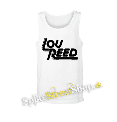 LOU REED - Logo - biele pánske tielko