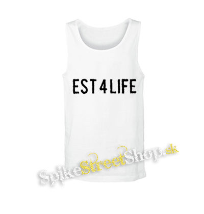 MACHINE GUN KELLY - Est 4 Life - biele pánske tielko