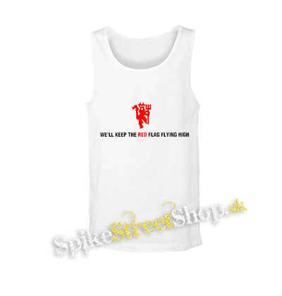 MANCHESTER UNITED - We´ll Keep The Red - biele pánske tielko
