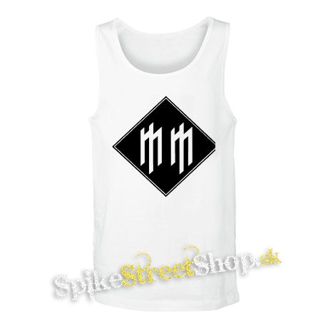 MARILYN MANSON - Logo Initials - biele pánske tielko
