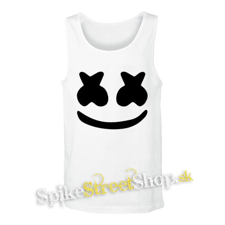 MARSHMELLO - BW Smile - biele pánske tielko