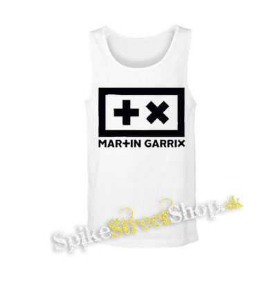 MARTIN GARRIX - Logo Crest - biele pánske tielko