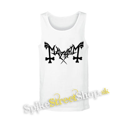 MAYHEM - Logo Motive 2 - biele pánske tielko