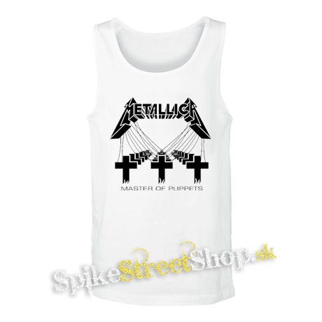 METALLICA - Master Of Puppets - biele pánske tielko