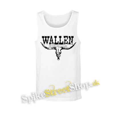 MORGAN WALLEN - Country Music Crest - biele pánske tielko