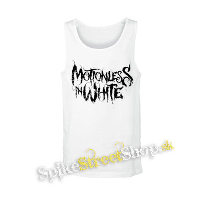 MOTINOLESS IN WHITE - Logo - biele pánske tielko