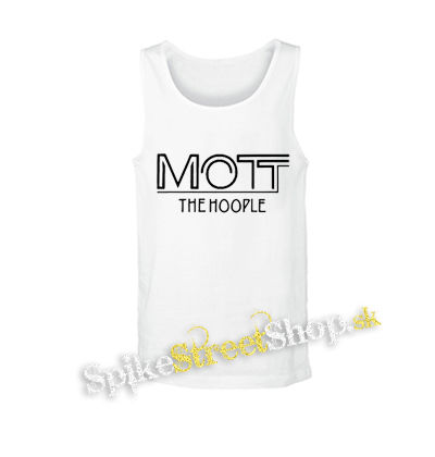 MOTT THE HOOPLE - Logo - biele pánske tielko