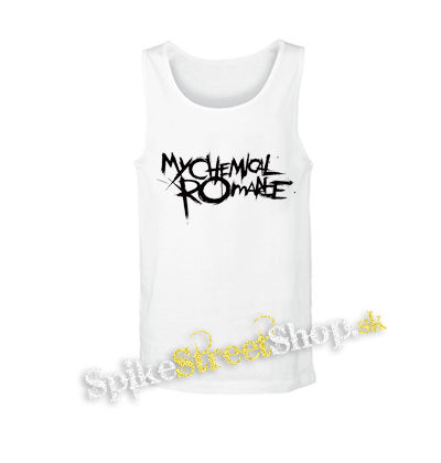 MY CHEMICAL ROMANCE - Logo Black Parade - biele pánske tielko