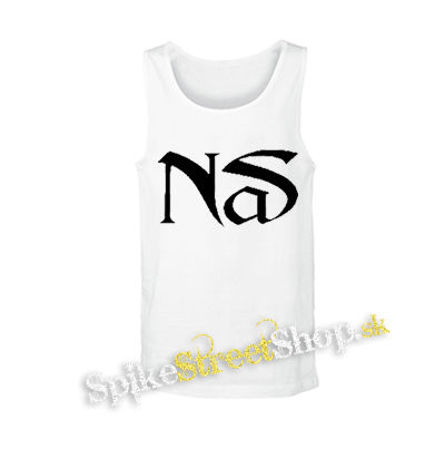 NAS - Logo Hip Hop Legend - biele pánske tielko