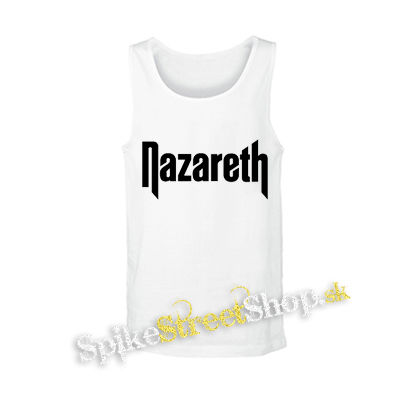 NAZARETH - Logo - biele pánske tielko