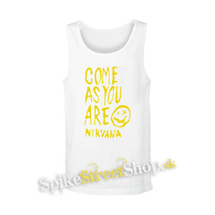 NIRVANA - Come As You Are - biele pánske tielko