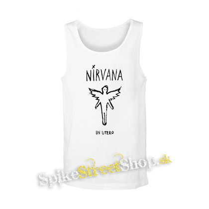 NIRVANA - In Utero - biele pánske tielko