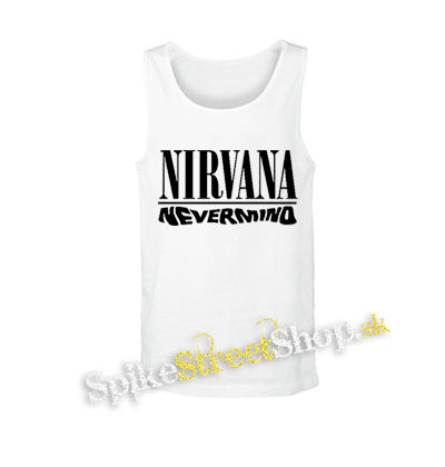 NIRVANA - Nevermind - biele pánske tielko