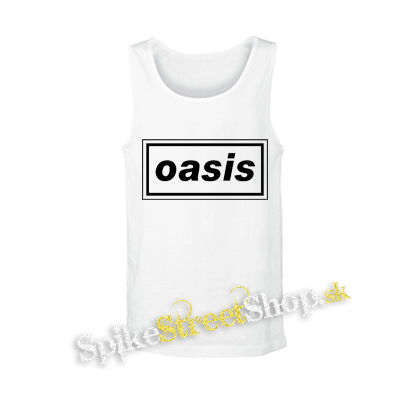 OASIS - Logo - biele pánske tielko