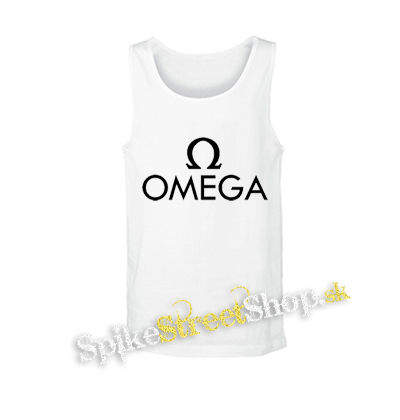 OMEGA - Hardrock Magyar Band Logo - biele pánske tielko
