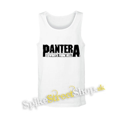 PANTERA - Cowboys From Hell - biele pánske tielko