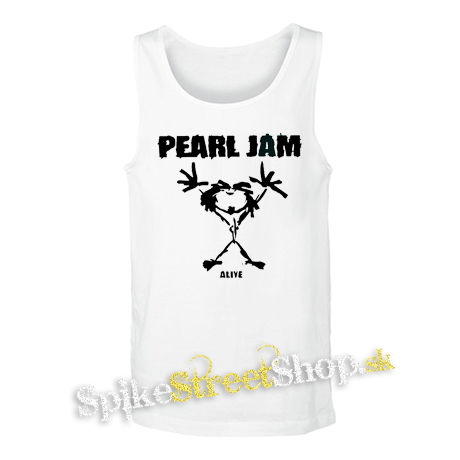 PEARL JAM - Alive - biele pánske tielko