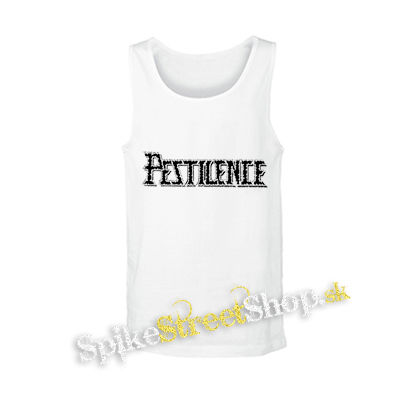 PESTILENCE - Logo - biele pánske tielko