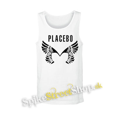 PLACEBO - Wings Logo - biele pánske tielko