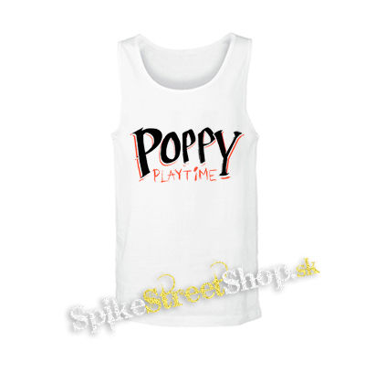 POPPY PLAYTIME - Logo - biele pánske tielko