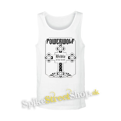 POWERWOLF - Bible Of The Beast - biele pánske tielko
