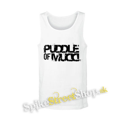 PUDDLE OF MUDD - Logo - biele pánske tielko