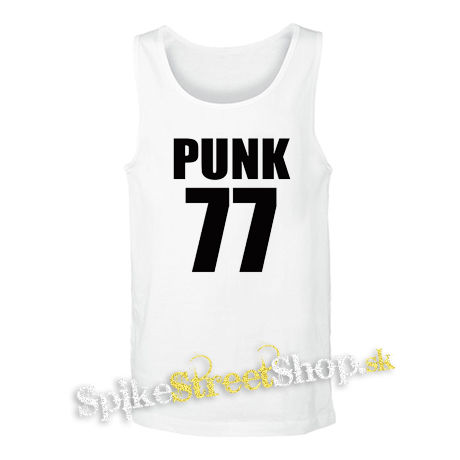 PUNK 77 - Slogan - biele pánske tielko