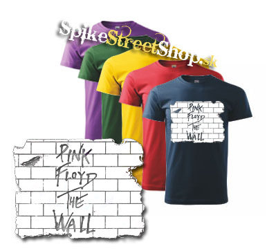 PINK FLOYD - The Wall Vintage - farebné pánske tričko