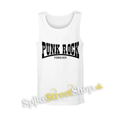 PUNKROCK FOREVER - biele pánske tielko