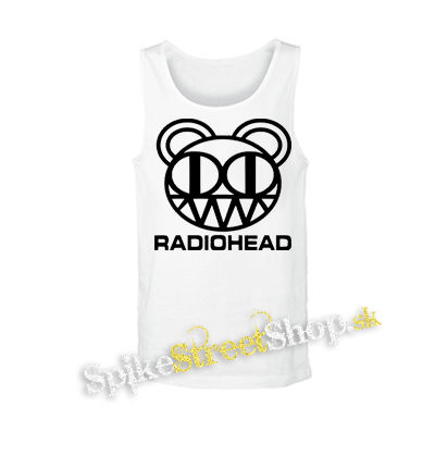 RADIOHEAD - Logo - biele pánske tielko