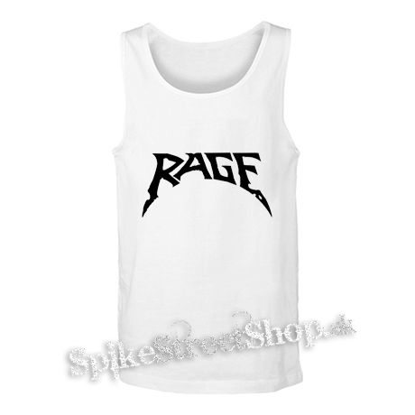 RAGE - Logo - biele pánske tielko