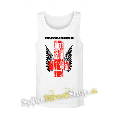 RAMMSTEIN - Engel Cross - biele pánske tielko