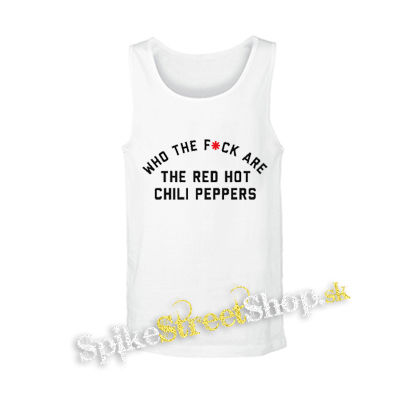 RED HOT CHILI PEPPERS - Who The Fuck Are - biele pánske tielko