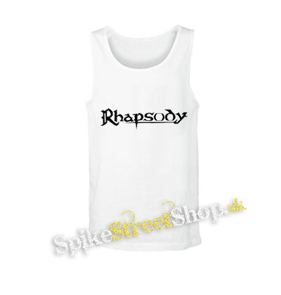 RHAPSODY - Logo - biele pánske tielko