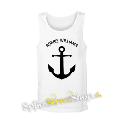 ROBBIE WILLIAMS - Anchor - biele pánske tielko