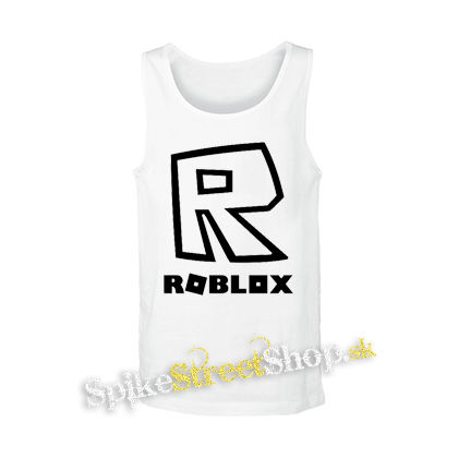 ROBLOX - Symbol & Znak - biele pánske tielko