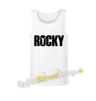 ROCKY - Rocky Balboa Movie Logo - biele pánske tielko