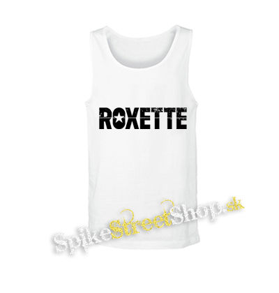 ROXETTE - Logo - biele pánske tielko