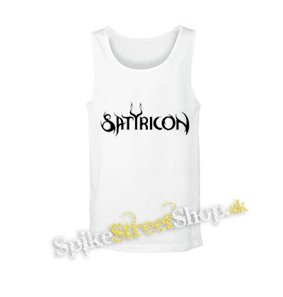 SATYRICON - Logo - biele pánske tielko