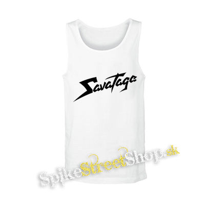 SAVATAGE - Logo - biele pánske tielko