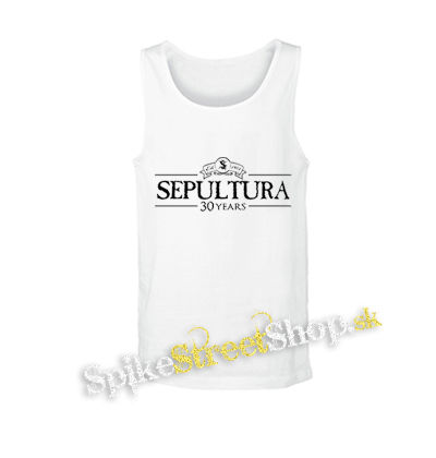 SEPULTURA - 30 Years - biele pánske tielko