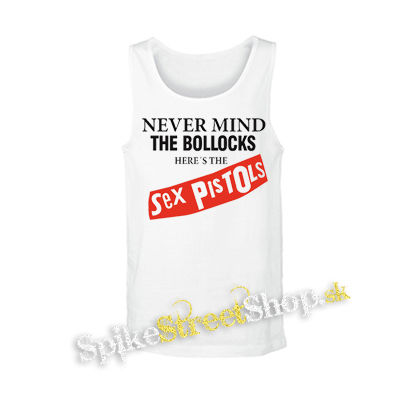 SEX PISTOLS - Never Mind The Bollocks - biele pánske tielko