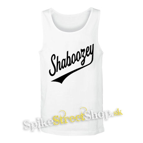SHABOOZEY - Logo Singer - biele pánske tielko