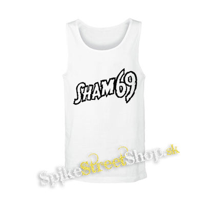 SHAM 69 - Logo - biele pánske tielko