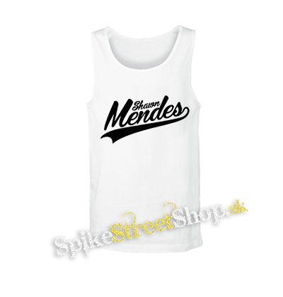 SHAWN MENDES - Logo - biele pánske tielko